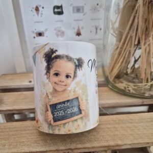 Mug personnalisé Ton mini qui dit Merci